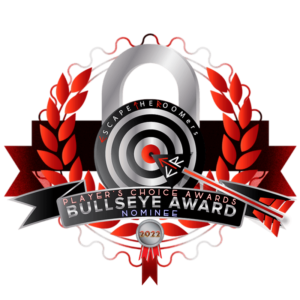 Bullseye Award for "Search for the Holy Grail" at Ipswich Escape Rooms